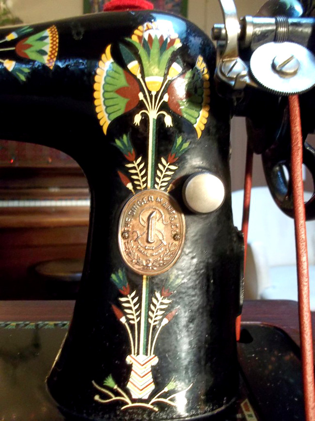 Singer Lotus Model 66 Vintage Treadle Sewing Machine